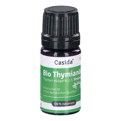 Thymian öl Bio Linalool Naturrein äth.öl 5 ml von Casida GmbH PZN 19774804