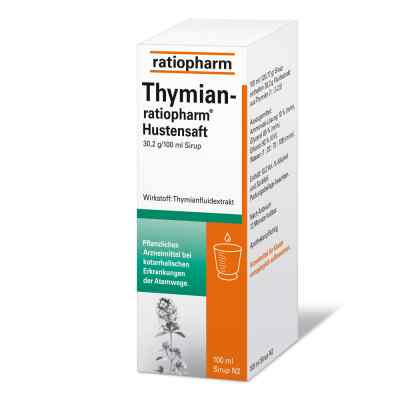 THYMIAN-ratiopharm Hustensaft 100 ml von ratiopharm GmbH PZN 07632499