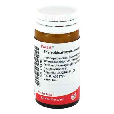 Thyreoidea/ Thymus Comp. Globuli 20 g von WALA Heilmittel GmbH PZN 08788157