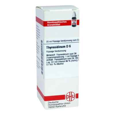 Thyreoidinum D6 Dilution 20 ml von DHU-Arzneimittel GmbH & Co. KG PZN 02119969