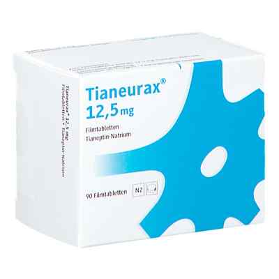 Tianeurax 12,5 mg Filmtabletten 90 stk von neuraxpharm Arzneimittel GmbH PZN 16503447
