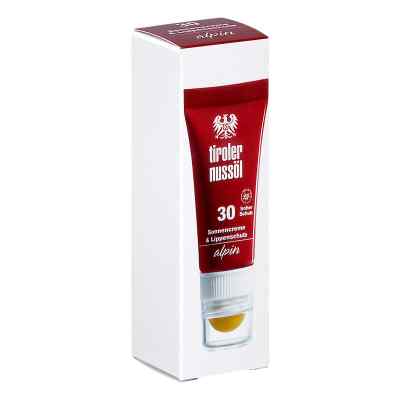 Tiroler Nussöl alpin Sonnencr. & Lippensch. 30/30 1 Pck von DERMAPHARM AG PZN 09925403