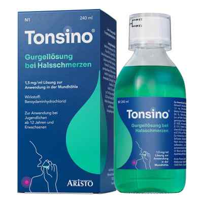 Tonsino® Gurgellösung bei Halsschmerzen