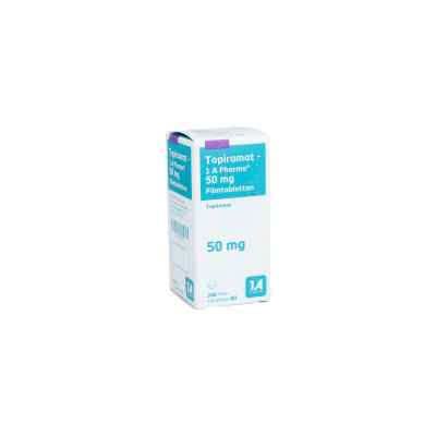 Topiramat-1a Pharma 50 mg Filmtabletten 200 stk von 1 A Pharma GmbH PZN 05369230
