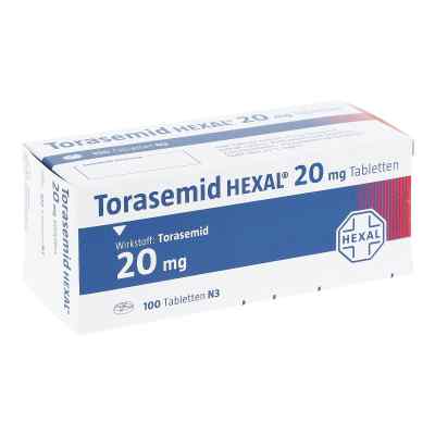 Torasemid HEXAL 20mg 100 stk von Hexal AG PZN 04008702