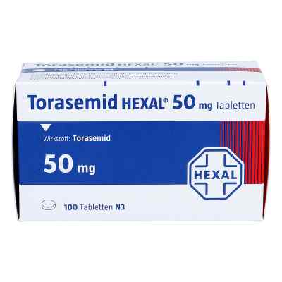 Torasemid HEXAL 50mg 100 stk von Hexal AG PZN 03650342