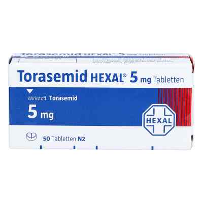 Torasemid HEXAL 5mg 50 stk von Hexal AG PZN 04008659