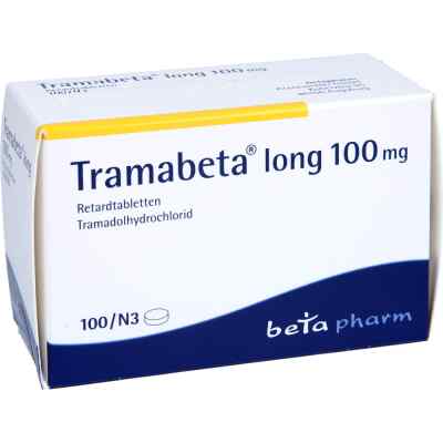 Tramabeta long 100 mg Retardtabletten 100 stk von betapharm Arzneimittel GmbH PZN 01313474