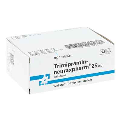 Trimipramin-neuraxpharm 25mg 100 stk von neuraxpharm Arzneimittel GmbH PZN 03906936