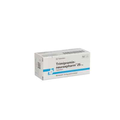Trimipramin-neuraxpharm 25mg 50 stk von neuraxpharm Arzneimittel GmbH PZN 03906913