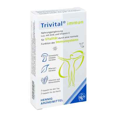 Trivital immun Kapseln 14 stk von Hennig Arzneimittel GmbH & Co. K PZN 14371734