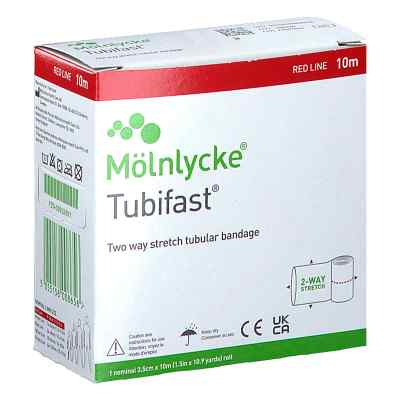 Tubifast 2-way Stretch 3,5 cmx10 m rot 1 stk von Mölnlycke Health Care GmbH PZN 09932691