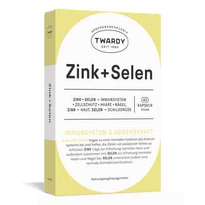 Twardy Zink + Selen Kapseln vegan 40 stk von Astrid Twardy GmbH PZN 19239985