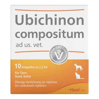 Ubichinon compositum ad usus vet.Ampullen 10 stk von Biologische Heilmittel Heel GmbH PZN 15300363