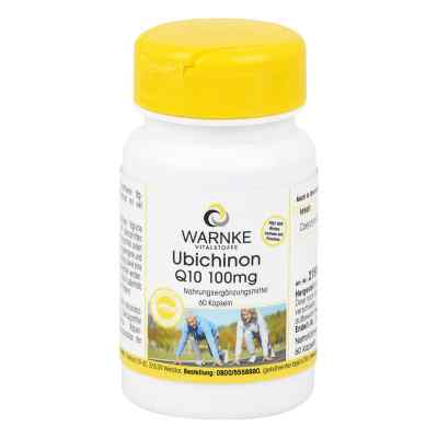 Ubichinon Q10 100 mg Kapseln 60 stk von Warnke Vitalstoffe GmbH PZN 12343656