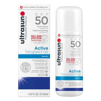 Ultrasun Active Transparent Gel Spf 50 150 ml von Ultrasun AG PZN 18649853