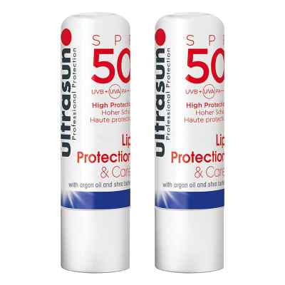Ultrasun Lip Protection & Care Stift Spf 50 2x4.8 g von Ultrasun AG PZN 08104822
