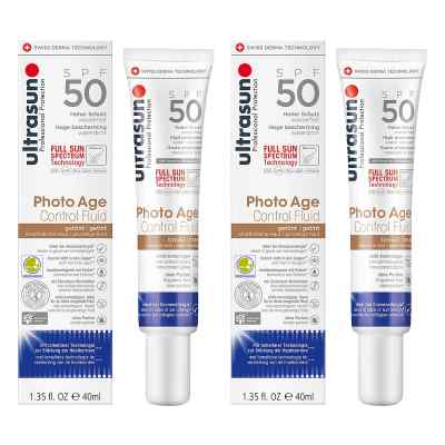 Ultrasun Photo Age Control Fluid Getönt Spf 50 2x40 ml von Ultrasun AG PZN 08104824