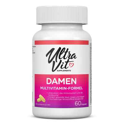 UltraVit Damen Multivitamin Formel Kapseln 60 stk von VPlab SIA PZN 08107579
