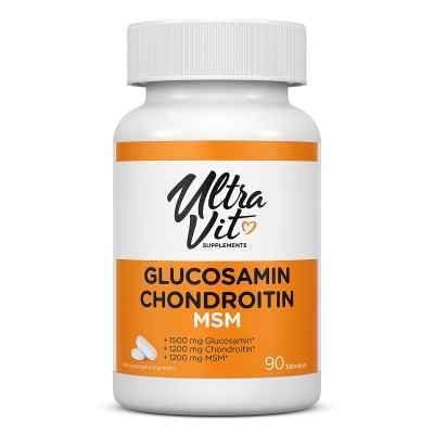 UltraVit Glucosamin Chondroitin MSM Tabletten 90 stk von VPlab SIA PZN 08107570