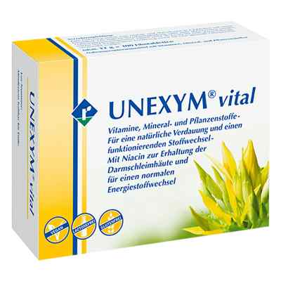 UNEXYM VITAL natürlich für eine gesunde Verdauung 100 stk von REPHA GmbH Biologische Arzneimittel PZN 07022849