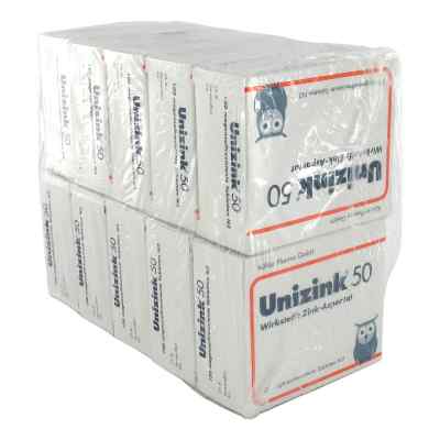 Unizink 50 10X100 stk von Köhler Pharma GmbH PZN 03441650