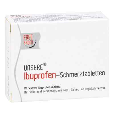 Unsere Ibuprofen-schmerztabletten 30 stk von Apofaktur e.K. PZN 14001977