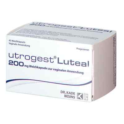 Utrogest Luteal 200 mg Weichkaps.z.vaginal.anwend. 45 stk von Besins Healthcare Germany GmbH PZN 13966968