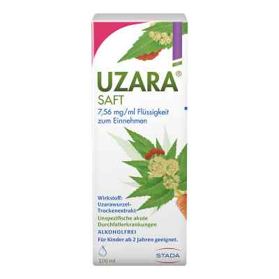 UZARA SAFT 7,56mg/ml 100 ml von STADA Consumer Health Deutschland GmbH PZN 08911557