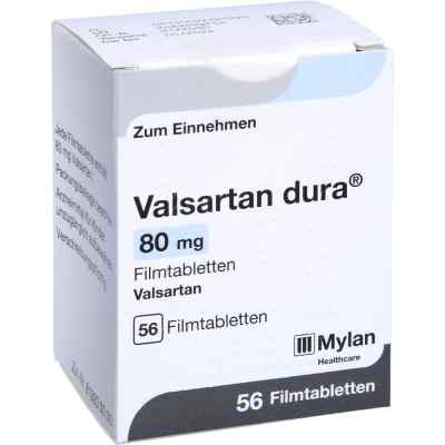 Valsartan dura 80mg 56 stk von Viatris Healthcare GmbH PZN 09239599