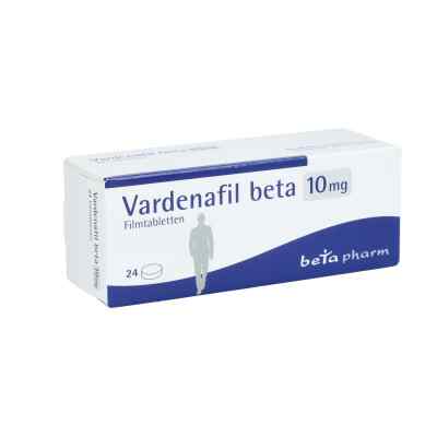 Vardenafil beta 10 mg Filmtabletten 24 stk von betapharm Arzneimittel GmbH PZN 16358548