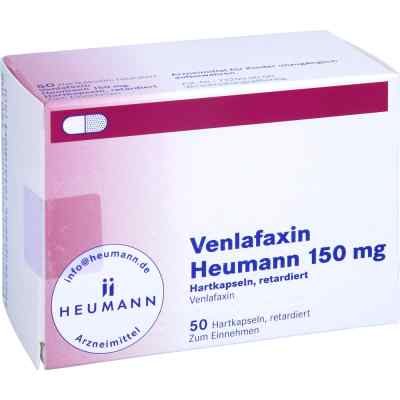 Venlafaxin Heumann 150mg 50 stk von HEUMANN PHARMA GmbH & Co. Generica KG PZN 02030761