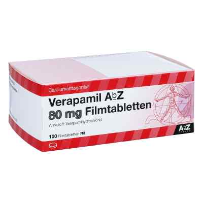 Verapamil AbZ 80mg 100 stk von AbZ Pharma GmbH PZN 01017221