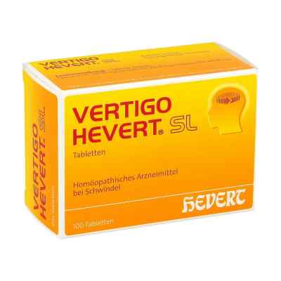 Vertigo Hevert Sl Tabletten 100 stk von Hevert-Arzneimittel GmbH & Co. K PZN 06766275