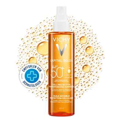 Vichy Capital Soleil Cell Protect Oil Lsf 50 200 ml von L'Oreal Deutschland GmbH PZN 19504045