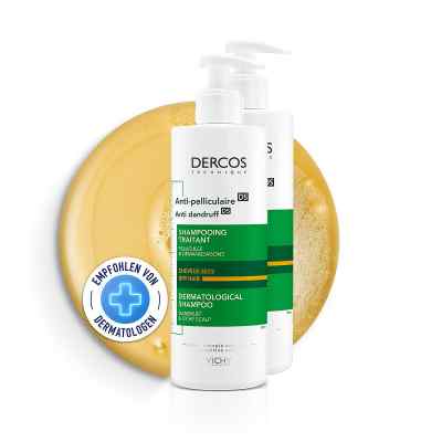 Vichy Dercos Anti-schuppen Shampoo Trock.kopfhaut 2 x390 ml von L'Oreal Deutschland GmbH PZN 08102748