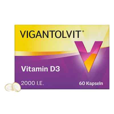 Vigantolvit 2000 I.e. Vitamin D3 Weichkapseln 60 stk von Procter & Gamble GmbH PZN 12423852