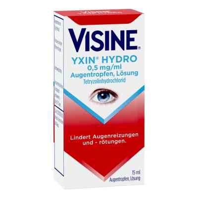 Visine Yxin Hydro 0,5 Mg/ml Augentropfen 15 ml von Johnson&Johnson GmbH-CHC PZN 16942069