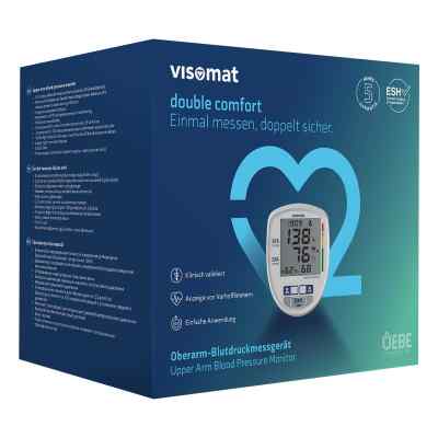 Visomat double comfort Oberarm Blutdruckmessger. 1 stk von Uebe Medical GmbH PZN 07387350