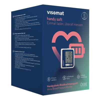 Visomat handy soft Handgelenk Blutdruckmessgerät 1 stk von Uebe Medical GmbH PZN 11119514