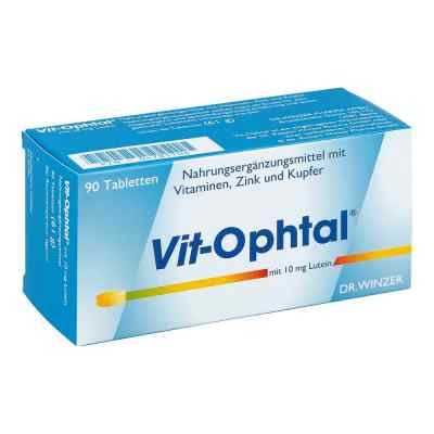 Vit Ophtal mit 10 mg Lutein Tabletten 90 stk von Dr. Winzer Pharma GmbH PZN 04781106