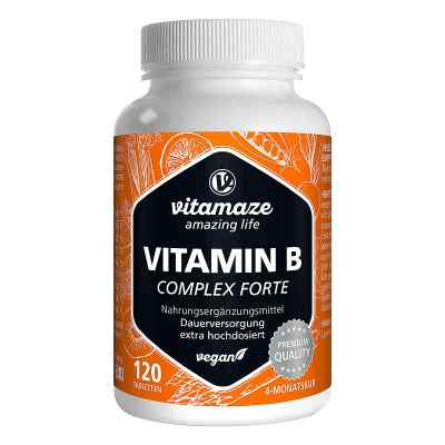 Vitamaze VITAMIN B-Complex extra hochdosiert vegan 120 stk von Vitamaze GmbH PZN 13815258