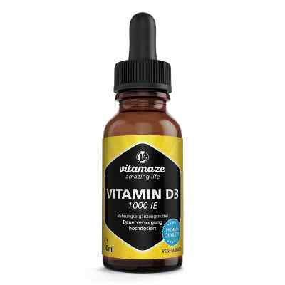 Vitamaze VITAMIN D3 TROPFEN 1.000 internationale Einheiten 50 ml von Vitamaze GmbH PZN 14439633