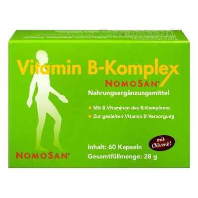 Vitamin B-komplex Nomosan Kapseln 60 stk von NOMOSAN GmbH PZN 12409421