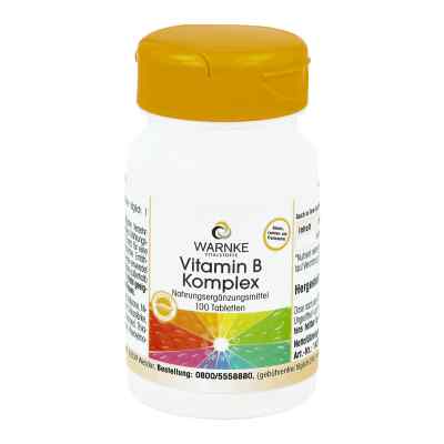 Vitamin B Komplex Tabletten 100 stk von Warnke Vitalstoffe GmbH PZN 02204439