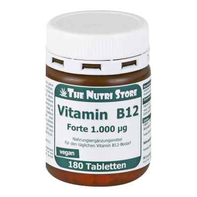 Vitamin B12 1000 [my]g Forte Tabletten 180 stk von Hirundo Products PZN 12465939