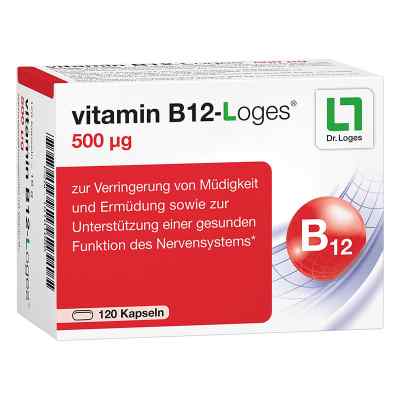 Vitamin B12-loges 500 µg Kapseln 120 stk von Dr. Loges + Co. GmbH PZN 19101086
