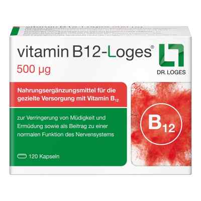 Vitamin B12-Loges 500 µg Kapseln 120 stk von Dr. Loges + Co. GmbH PZN 19101086