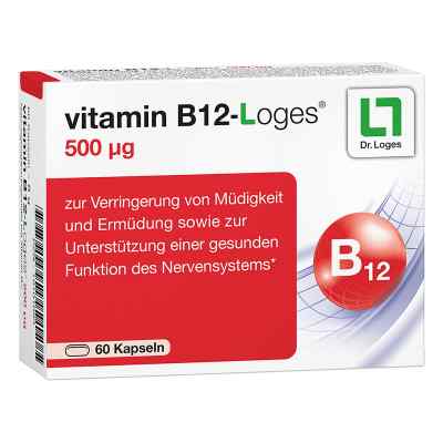 Vitamin B12-loges 500 µg Kapseln 60 stk von Dr. Loges + Co. GmbH PZN 19101063
