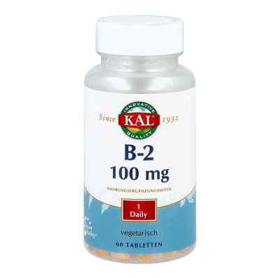 Vitamin B2 Riboflavin 100 mg Tabletten 60 stk von Nutraceutical Corporation PZN 13895116